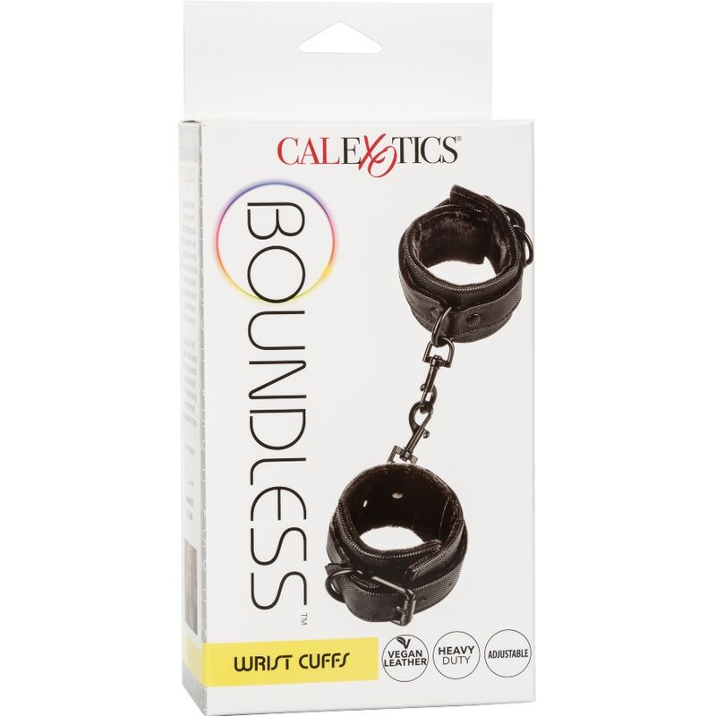 Polsini Bondage Regolabili Calexotics Boundless — Con Fermagli