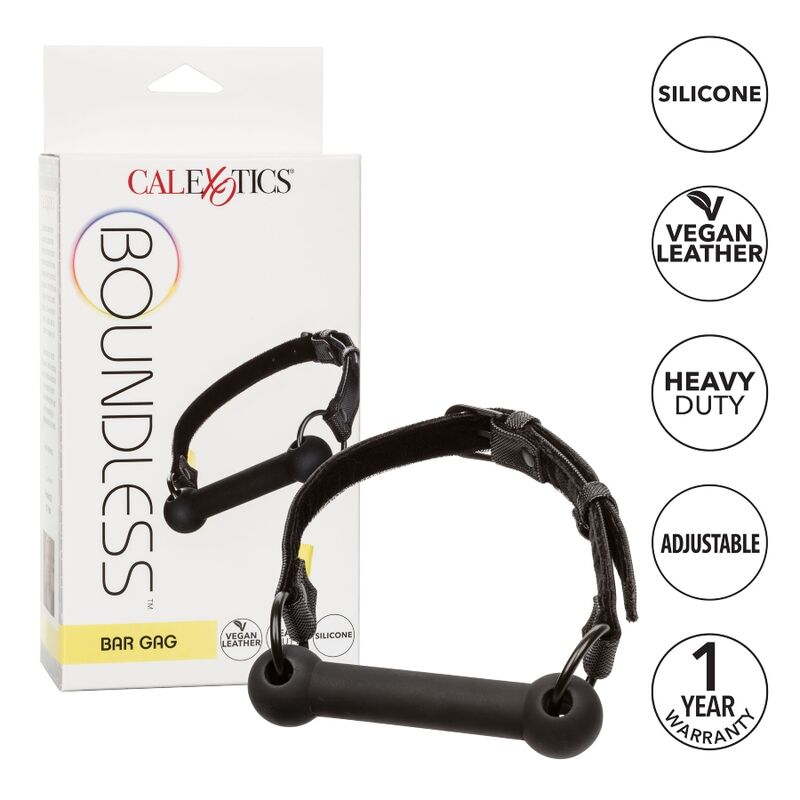 Mordacchia BDSM Calexotics Boundless Bar Gag — Silicone