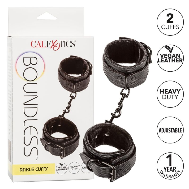 Polsini alla Caviglia BDSM Calexotics Boundless — Regolabili