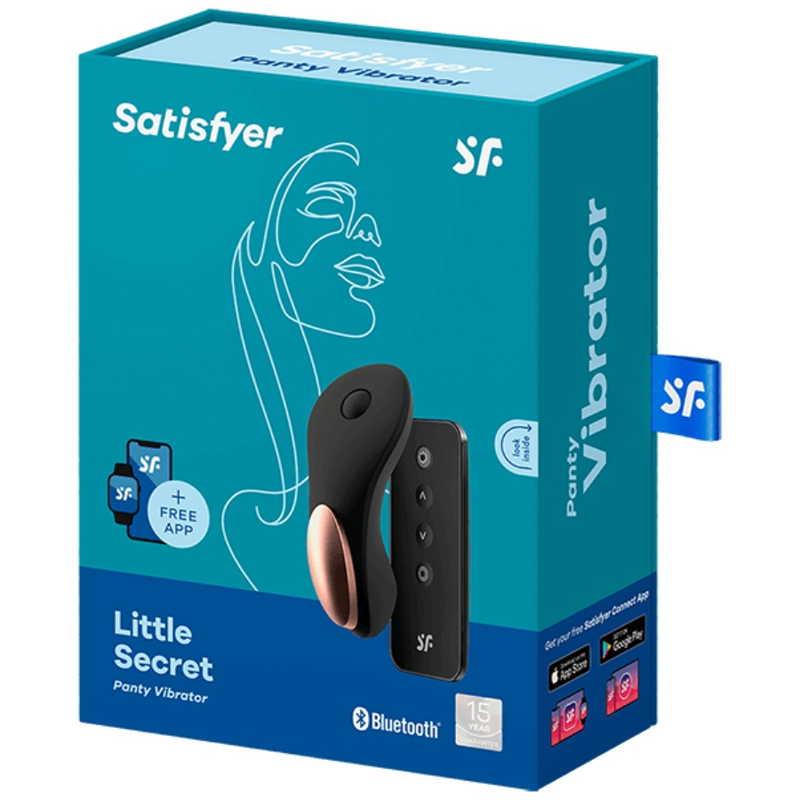 Stimolatore Clitoride Satisfyer Little Secret — App + Telecomando