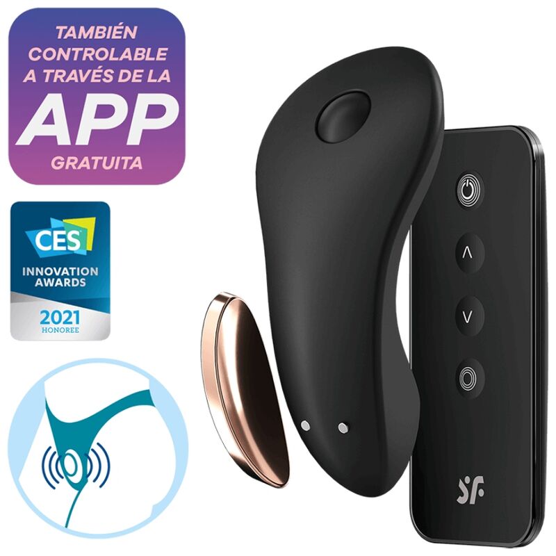 Stimolatore Clitoride Satisfyer Little Secret — App + Telecomando