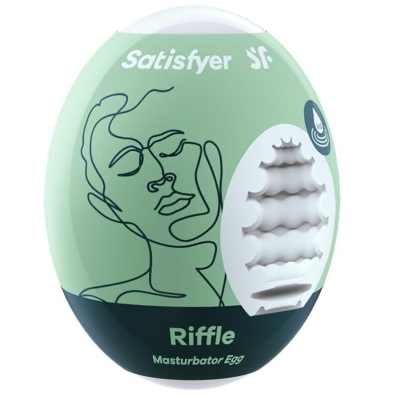 Masturbatore Maschile a Uovo Satisfyer Eggcited Riffle