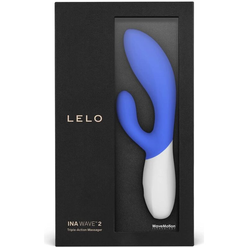 Vibratore Rabbit Lelo Ina Wave 2 — Silicone, 12 Modalità