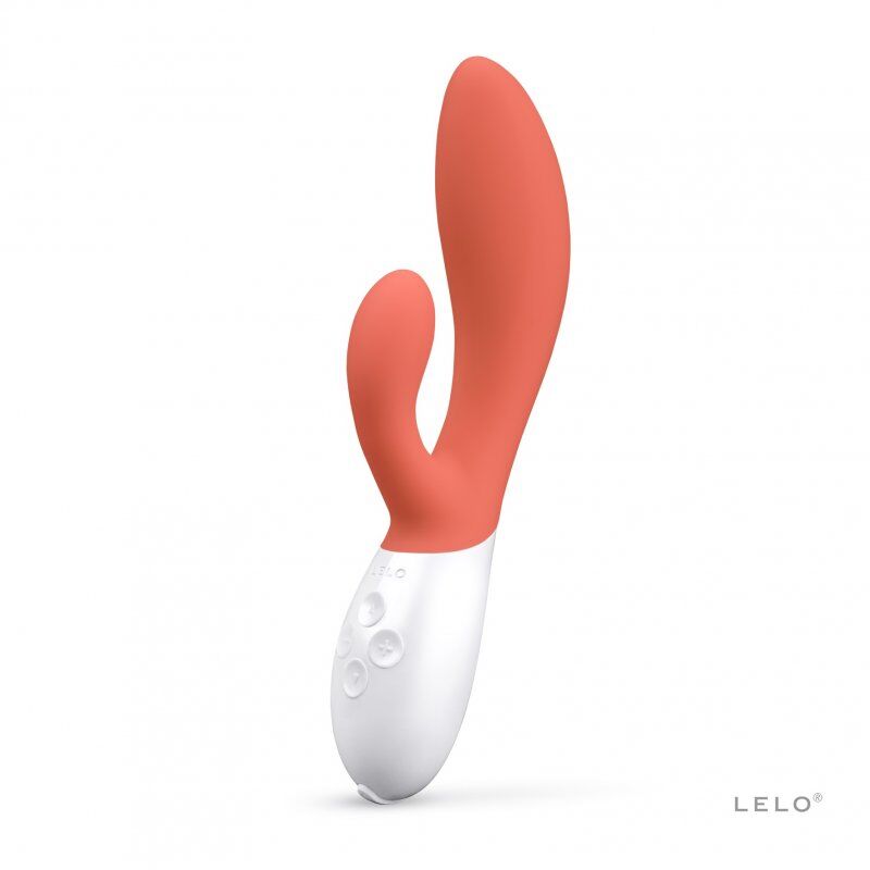 Vibratore Rabbit Lelo Ina 3 — Punto G e Clitoride, Corallo