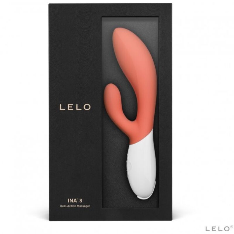 Vibratore Rabbit Lelo Ina 3 — Punto G e Clitoride, Corallo