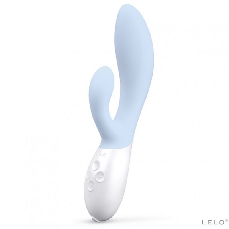 Vibratore Rabbit Lelo Ina 3 — Punto G e Clitoride, Celeste