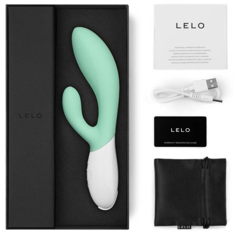 Vibratore Rabbit Punto G e Clitoride Lelo Ina 3 — Verde