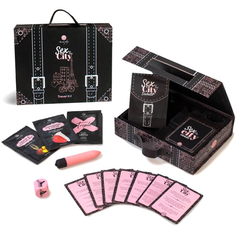 Kit Erotico da Viaggio Secretplay Sesso in Città — Gioco di Coppia