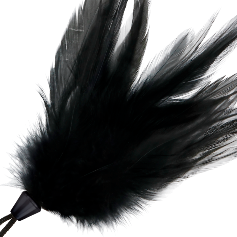 Penna con Piume per Gioco Sensoriale Darkness — 20 cm