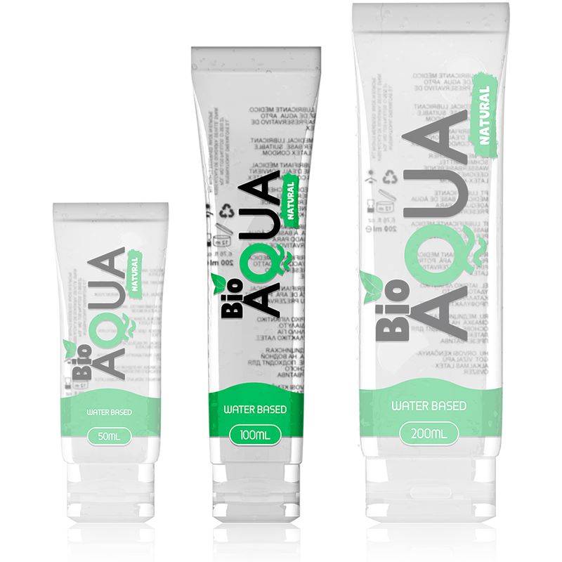 Lubrificante Intimo Base Acqua Bioaqua — Ingredienti Naturali 100 ml