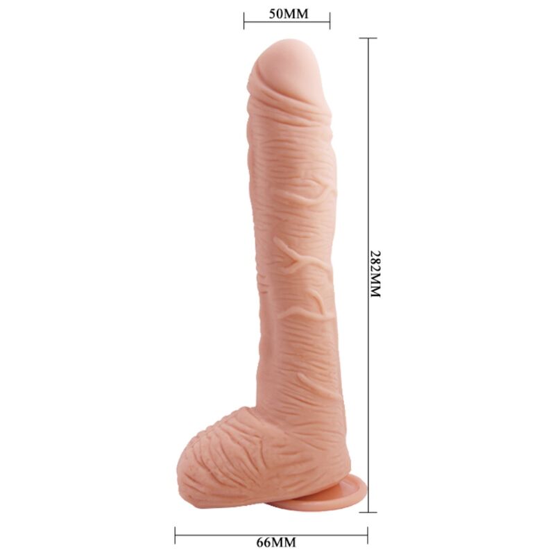 Dildo Realistico con Ventosa Baile Alex — 27 cm