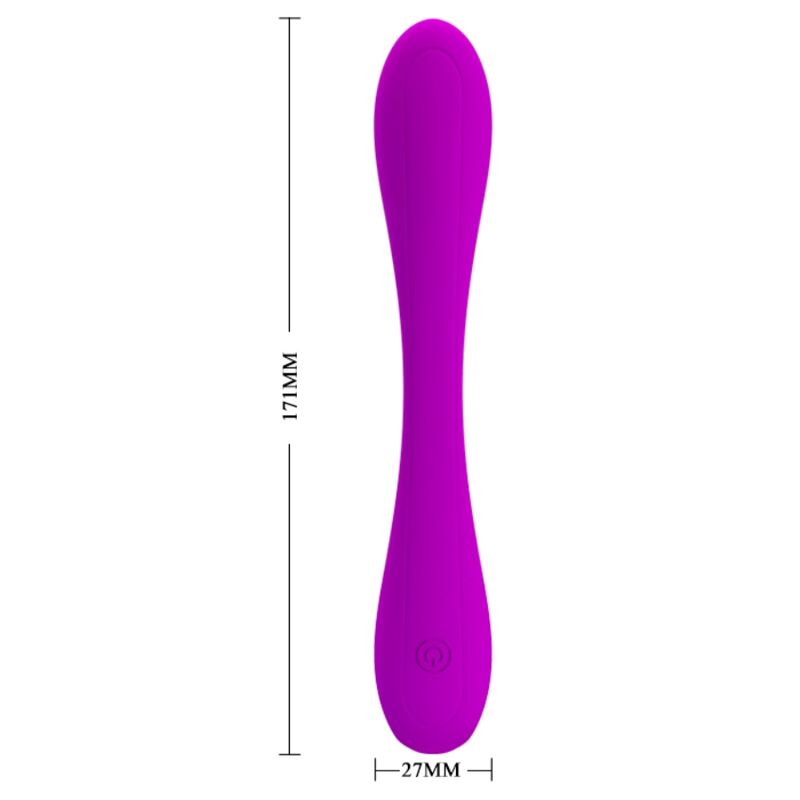 Vibratore Rabbit Punto G e Clitoride Pretty Love Yedda — 12 Modalità