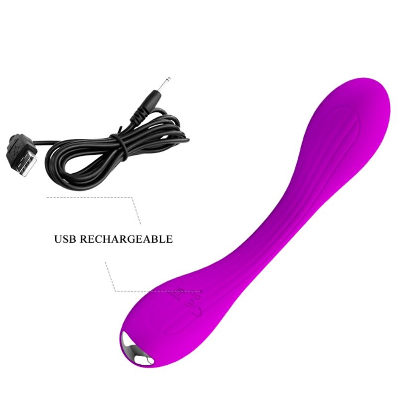 Vibratore Rabbit Punto G e Clitoride Pretty Love Yedda — 12 Modalità