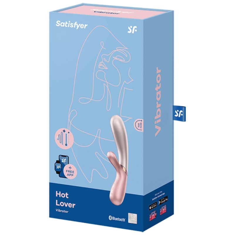 Vibratore Rabbit Riscaldante Satisfyer Hot Lover — Punto G