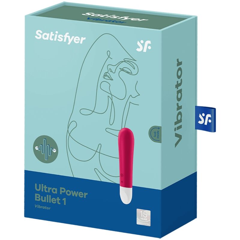 Vibratore Clitoride Satisfyer Ultra Power Bullet 1 — Rosso