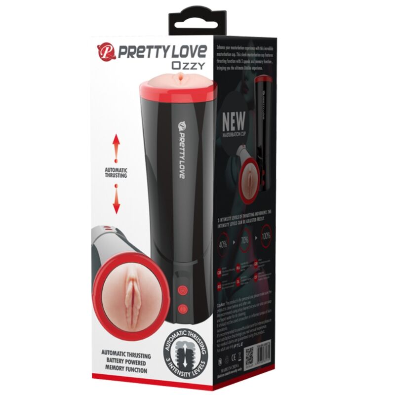 Masturbatore Maschile Realistico Pretty Love Ozzy — Vagina