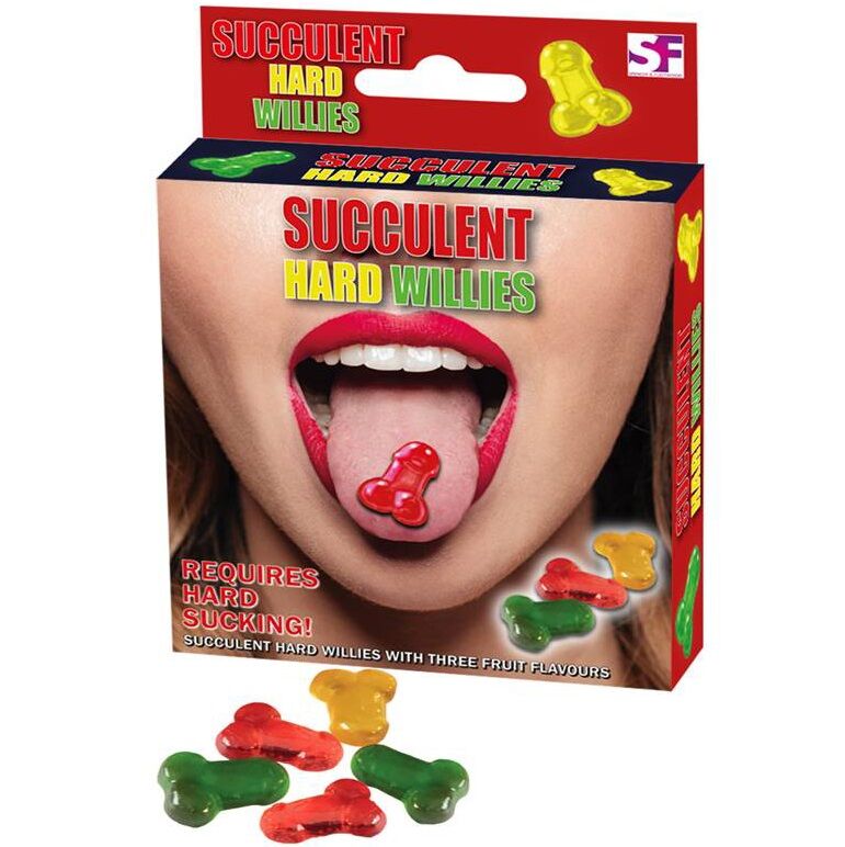 Caramelle a Forma di Pene Spencer & Fleetwood — 3 Gusti Frutta