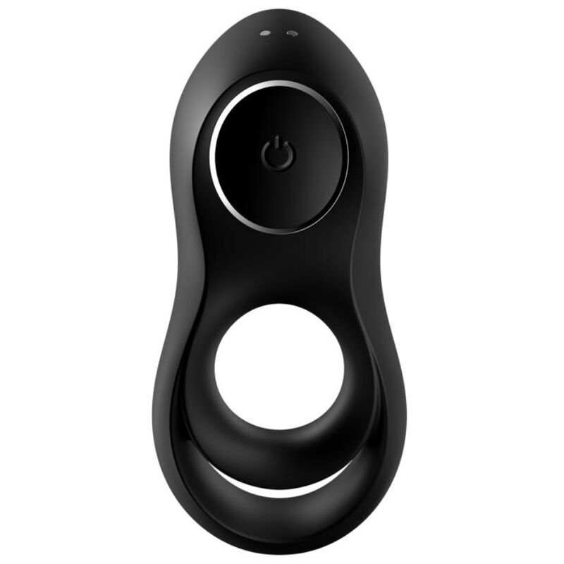 Anello Fallico Vibrante Doppio Satisfyer Duo Legendary — Nero