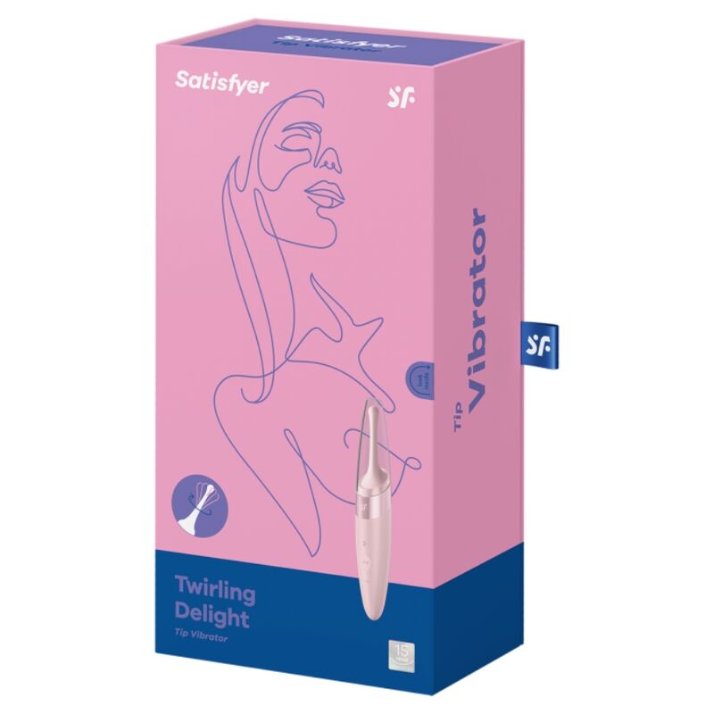 Vibratore Clitoride Satisfyer Twirling Delight — 40 Modalità