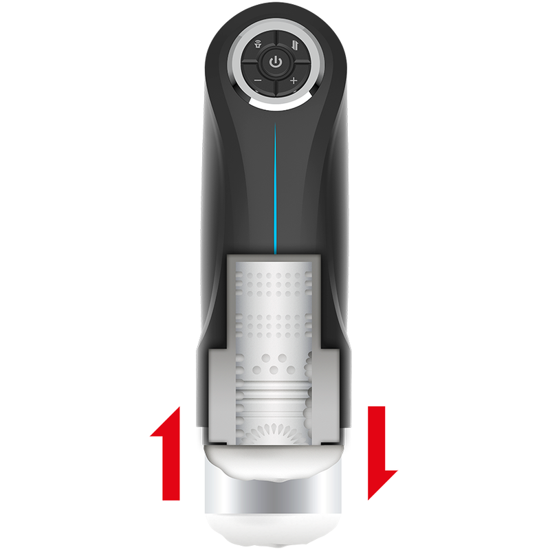 Masturbatore Maschile con Ventosa Jamyjob Milker — Funzione Su/Giù