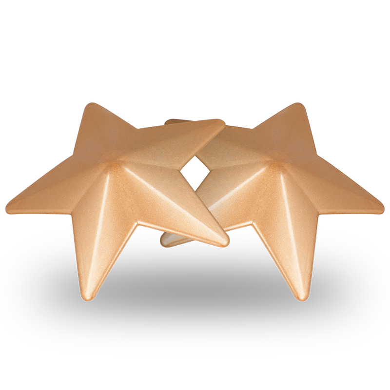 Copricapezzoli a Stella Coquette Chic Desire — Metallo Dorato