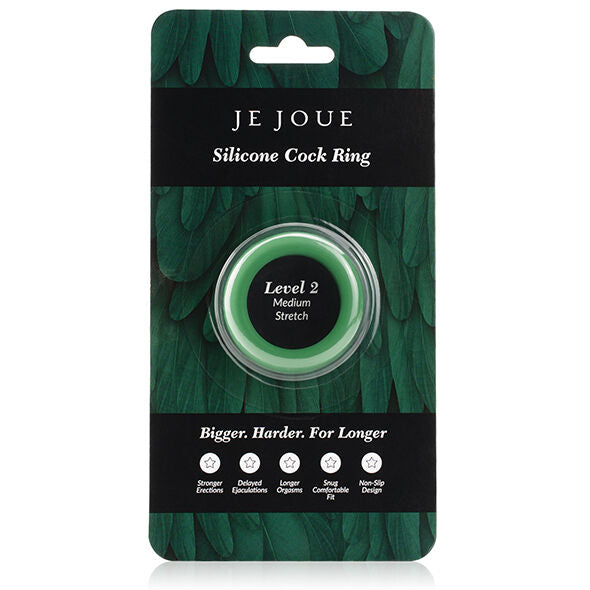 Anello Fallico Je Joue Silicone — Strozzatura Media, Verde