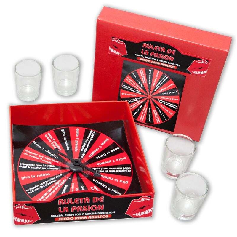 Gioco Erotico Roulette degli Shot Diablo Picante — 4 Bicchieri