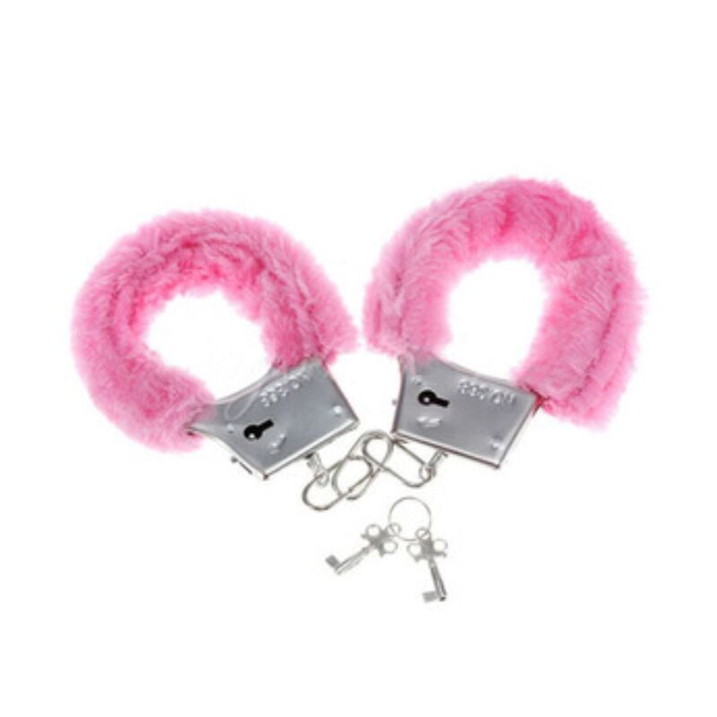 Manette BDSM in Peluche Diablo Picante — Rosa