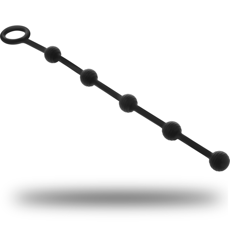 Plug Anale a Catena Ohmama — Silicone, 23 cm