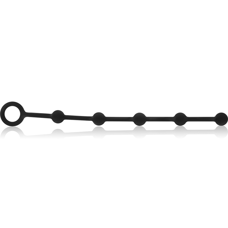 Plug Anale a Catena Ohmama — Silicone, 23 cm