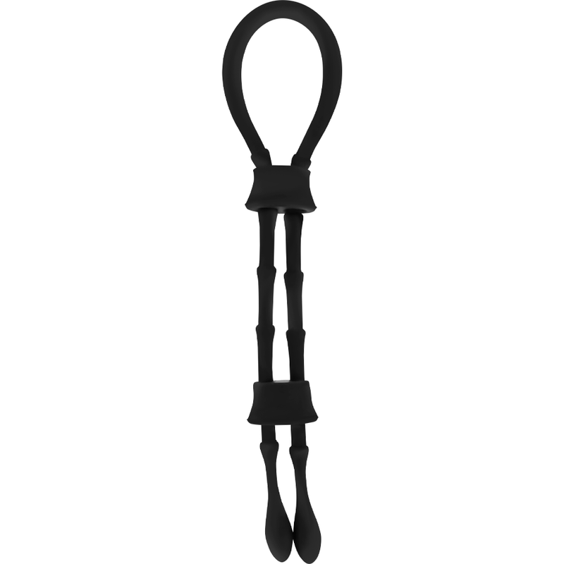 Anello Fallico con Cockring e Stimolatore Ohmama Fetish — Silicone