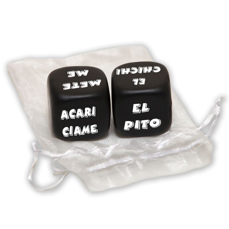 Dadi Erotici Posizioni Diablo Picante — 2 Dadi 25 mm, 36 Combo
