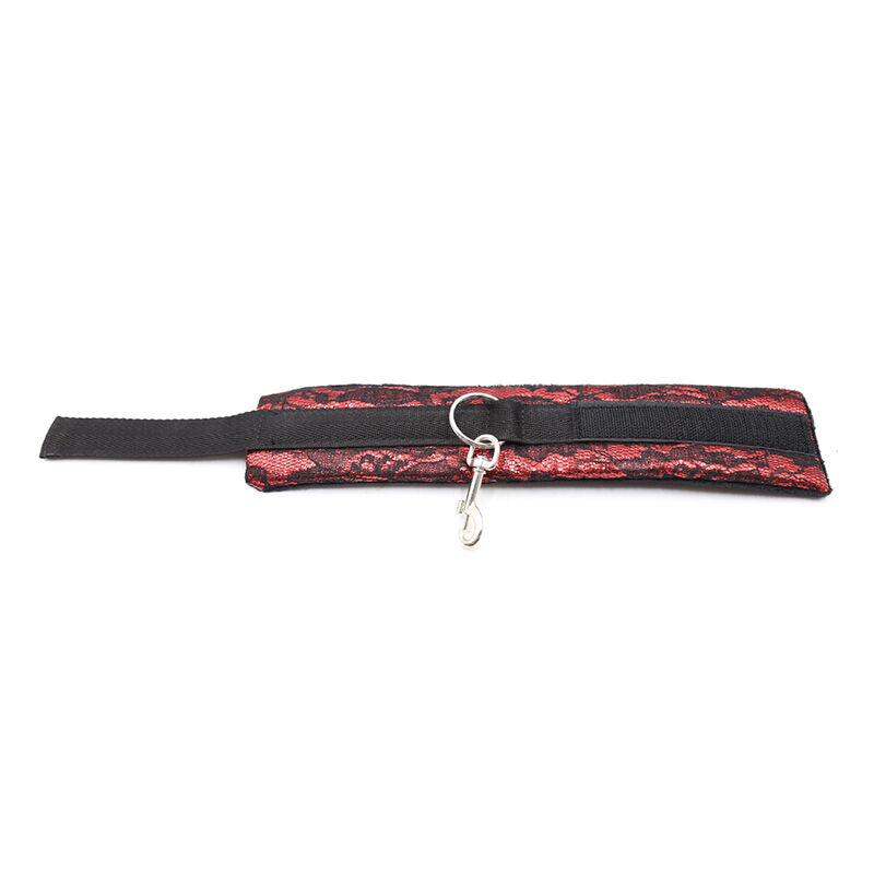 Manette BDSM in Velluto Ohmama Fetish — con Nastro in Nylon