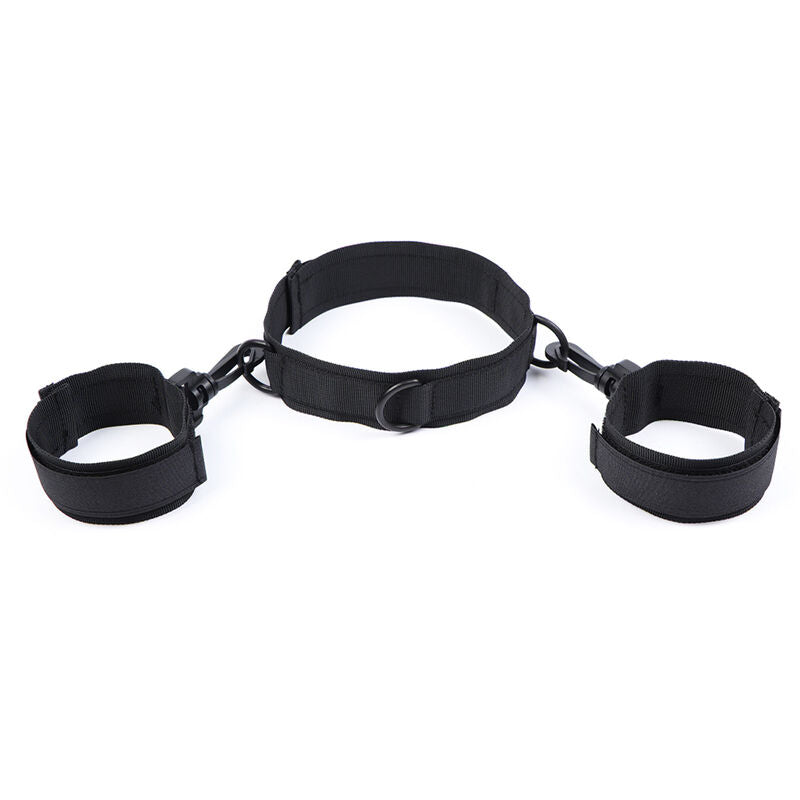 Kit Bondage Manette e Collare Ohmama Fetish — Nylon