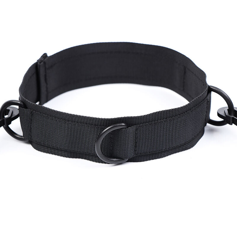 Kit Bondage Manette e Collare Ohmama Fetish — Nylon