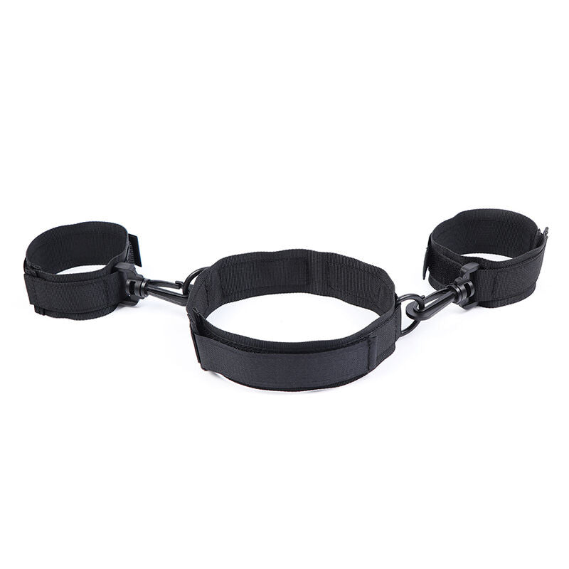 Kit Bondage Manette e Collare Ohmama Fetish — Nylon