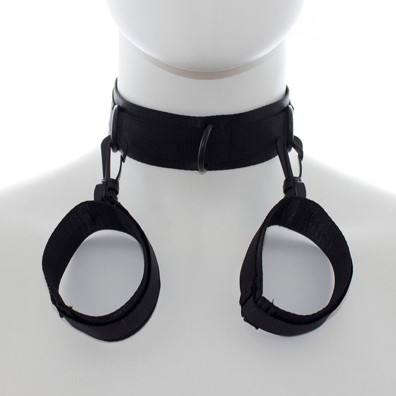 Kit Bondage Manette e Collare Ohmama Fetish — Nylon