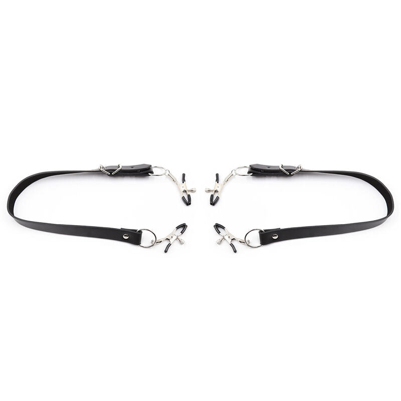 Pinze Clitoride con Cinghie Gambe Ohmama Fetish