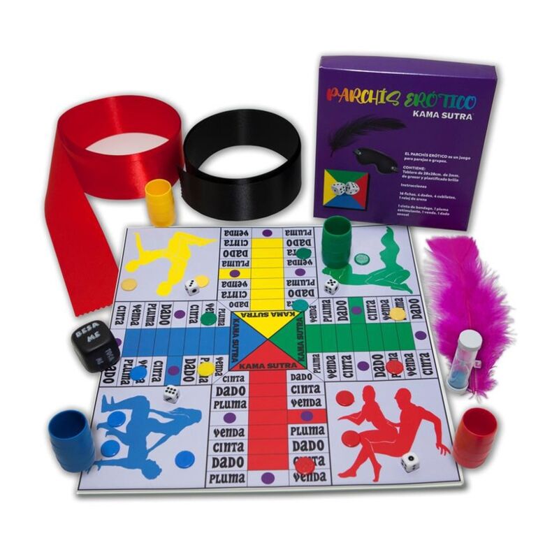 Gioco Erotico di Coppia Diablo Picante Erotic Parchis — Bondage