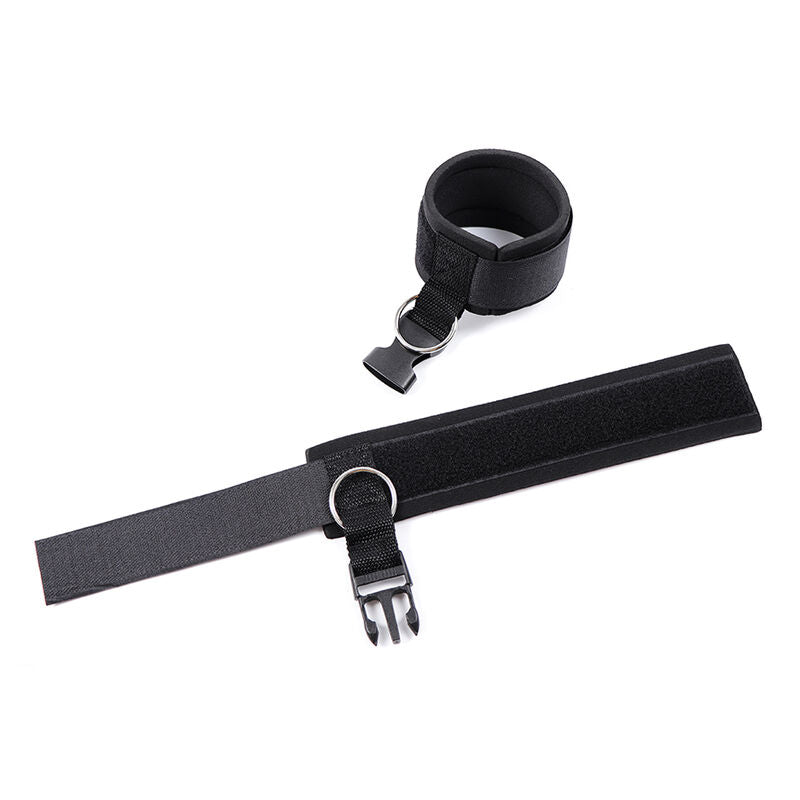 Manette BDSM in Neoprene Ohmama Fetish — con Gancio e Anello