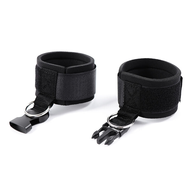 Manette BDSM in Neoprene Ohmama Fetish — con Gancio e Anello