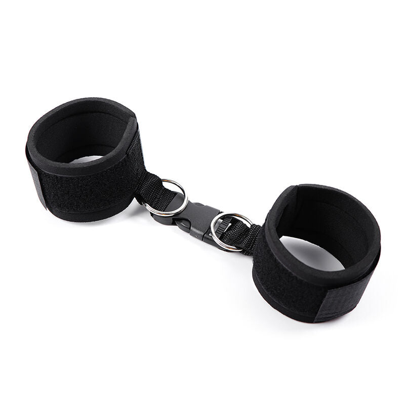 Manette BDSM in Neoprene Ohmama Fetish — con Gancio e Anello