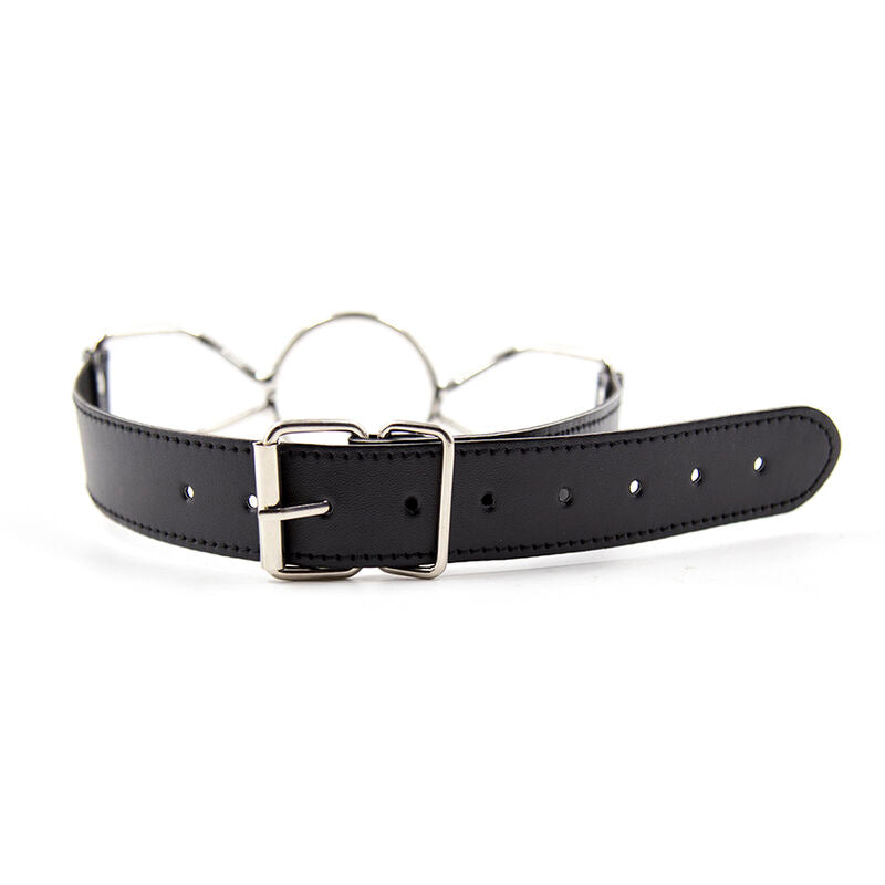 Bavaglio Bocca Ragno OHMAMA FETISH - PVC/Ferro