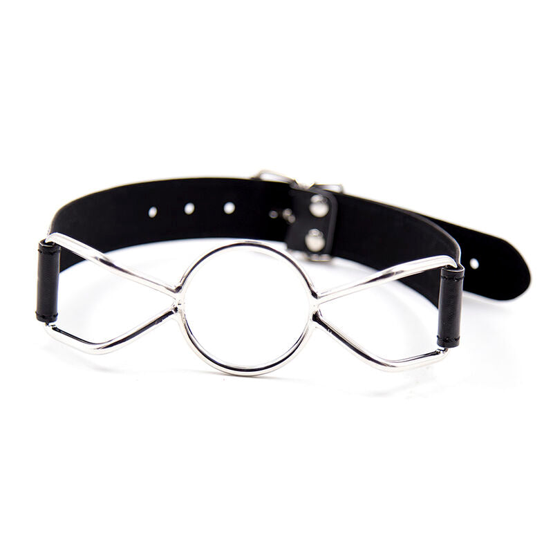 Bavaglio Bocca Ragno OHMAMA FETISH - PVC/Ferro