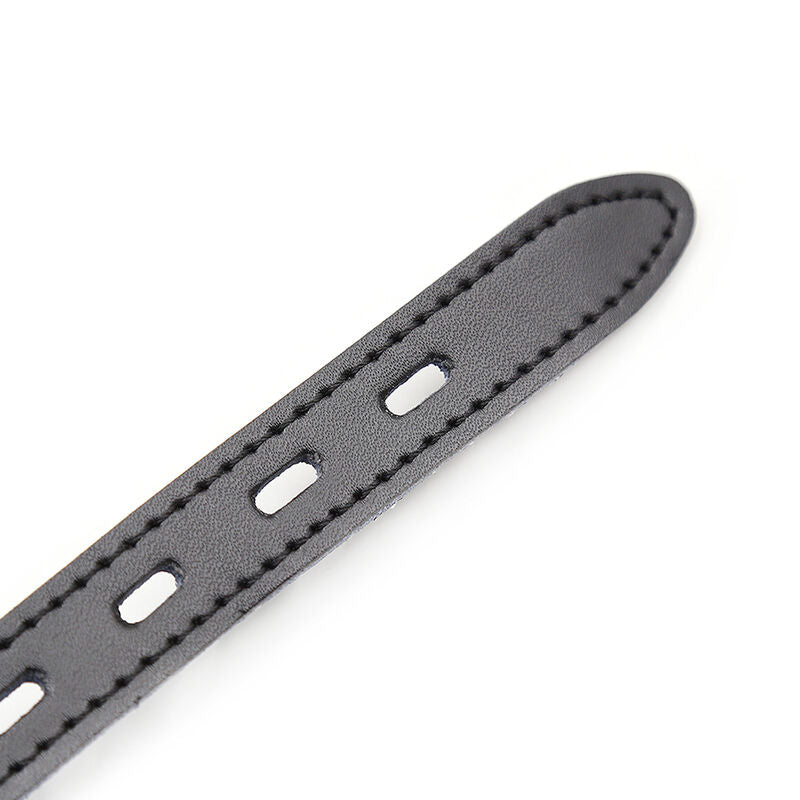 Bavaglio Ball Gag BDSM Ohmama Fetish — Silicone e Pelle