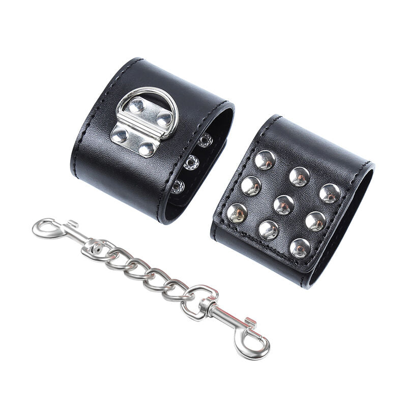 Manette BDSM con Chiusura a Scatto Ohmama Fetish — Metallo