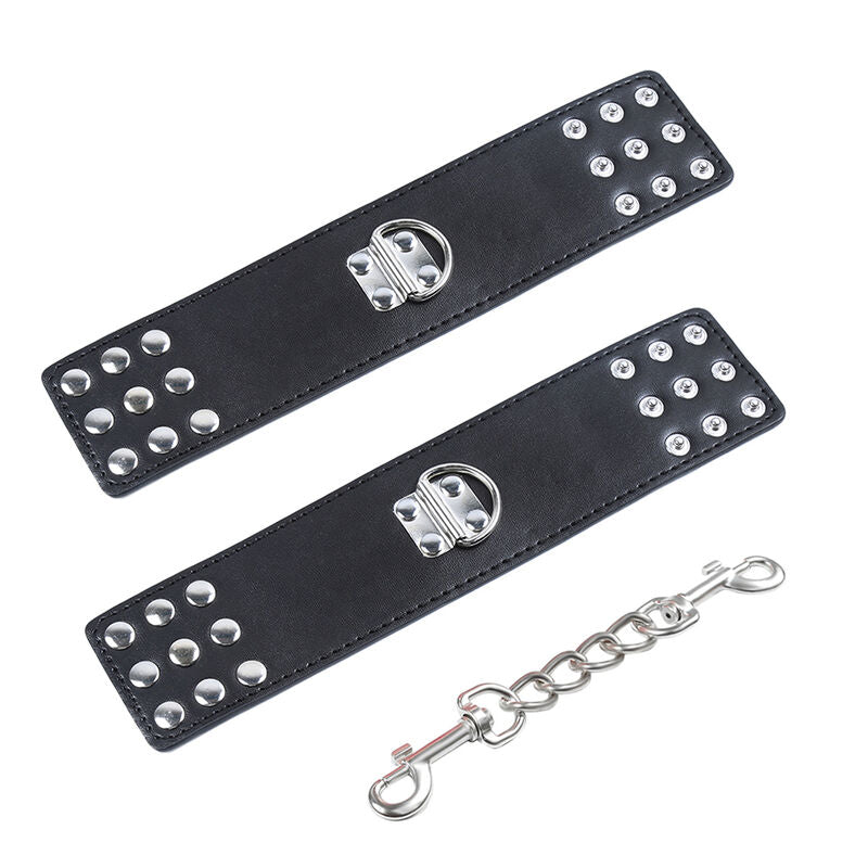 Manette BDSM con Chiusura a Scatto Ohmama Fetish — Metallo