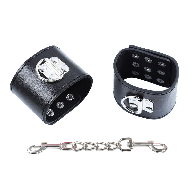 Manette BDSM con Chiusura a Scatto Ohmama Fetish — Metallo