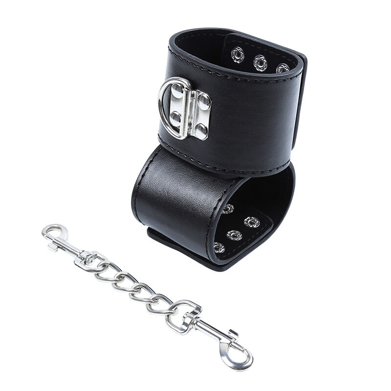 Manette BDSM con Chiusura a Scatto Ohmama Fetish — Metallo