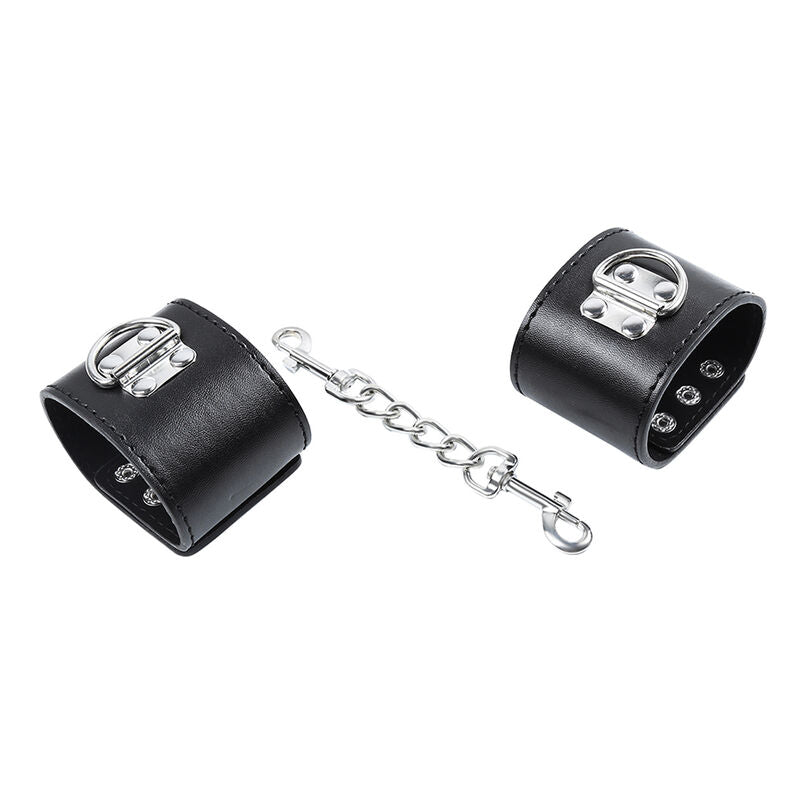 Manette BDSM con Chiusura a Scatto Ohmama Fetish — Metallo
